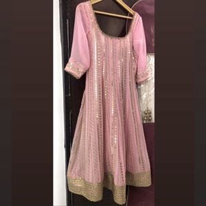 Pink Anarkali Suit